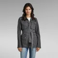 70'S Field Denim Jacket - Grey - Women