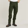 Rovic Zip 3D Regular Tapered Pants - Green - Men