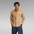 Cargo Regular Shirt - Brown - Men