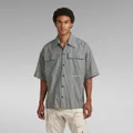 Oversized Boxy Shirt 2 Pocket - Multi color - Men