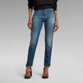 Virjinya Slim Jeans - Medium blue - Women