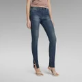 3301 Skinny Slit Jeans - Dark blue - Women