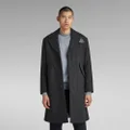 Premium Wool Overcoat - Grey - Men