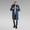 G- Whistler XL Long Blanket Puffer Coat - Medium blue - Men