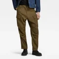 Balloon Cargo Pants Relaxed Tapered - Green - Men