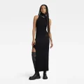 NY Raw Slim Dress - Black - Women