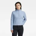Chunky Skipper Knitted Sweater - Grey - Women