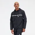 New Balance Men's Athletics Remastered Woven Jacket Black - Size 2XL