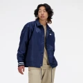 New Balance Men's Sportswear's Greatest Hits Coaches Jacket Nb Navy - Size L