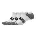 New Balance Unisex No Show Run Sock 3 Pack White - Size L