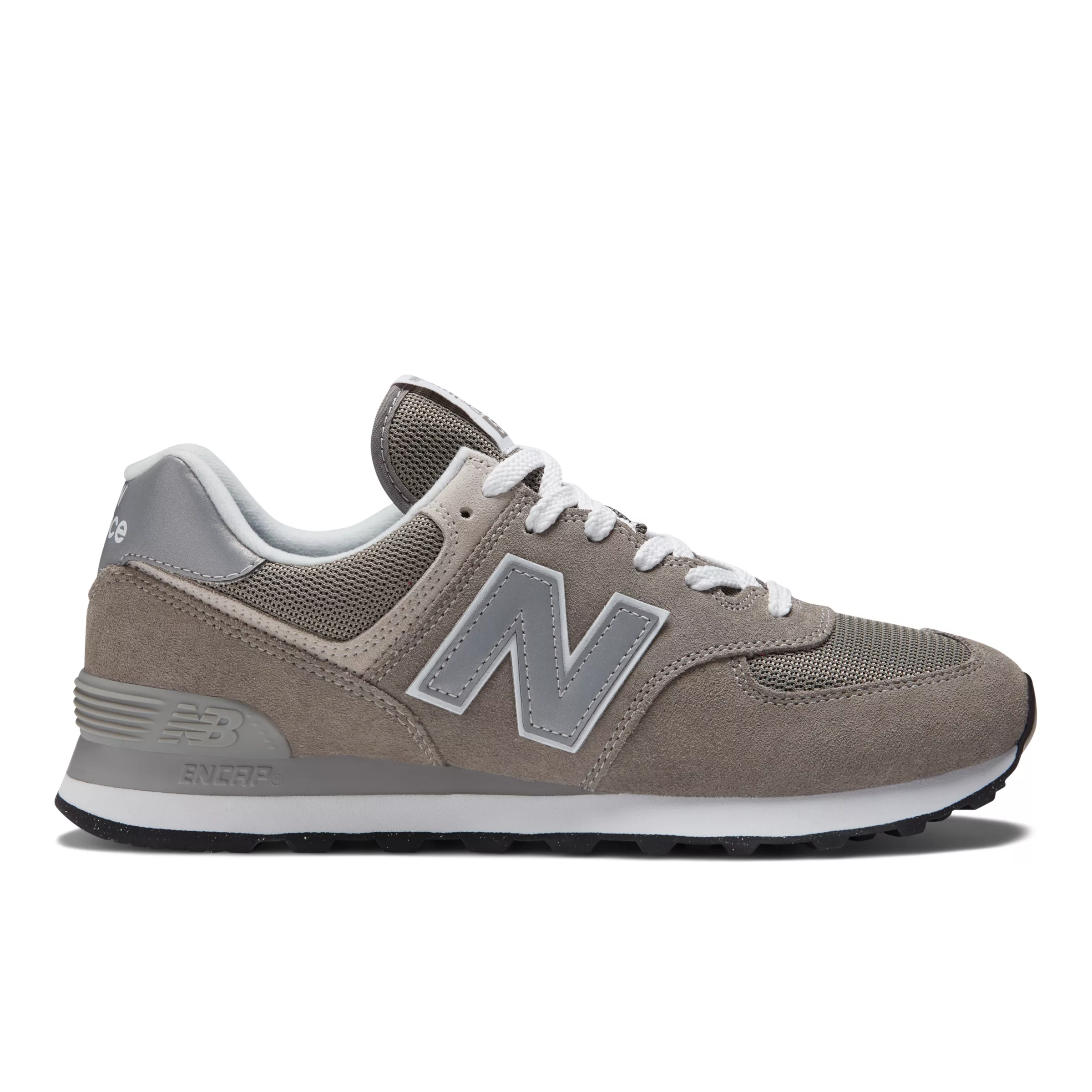 New Balance Men's 574 Core Grey/White - Size 13