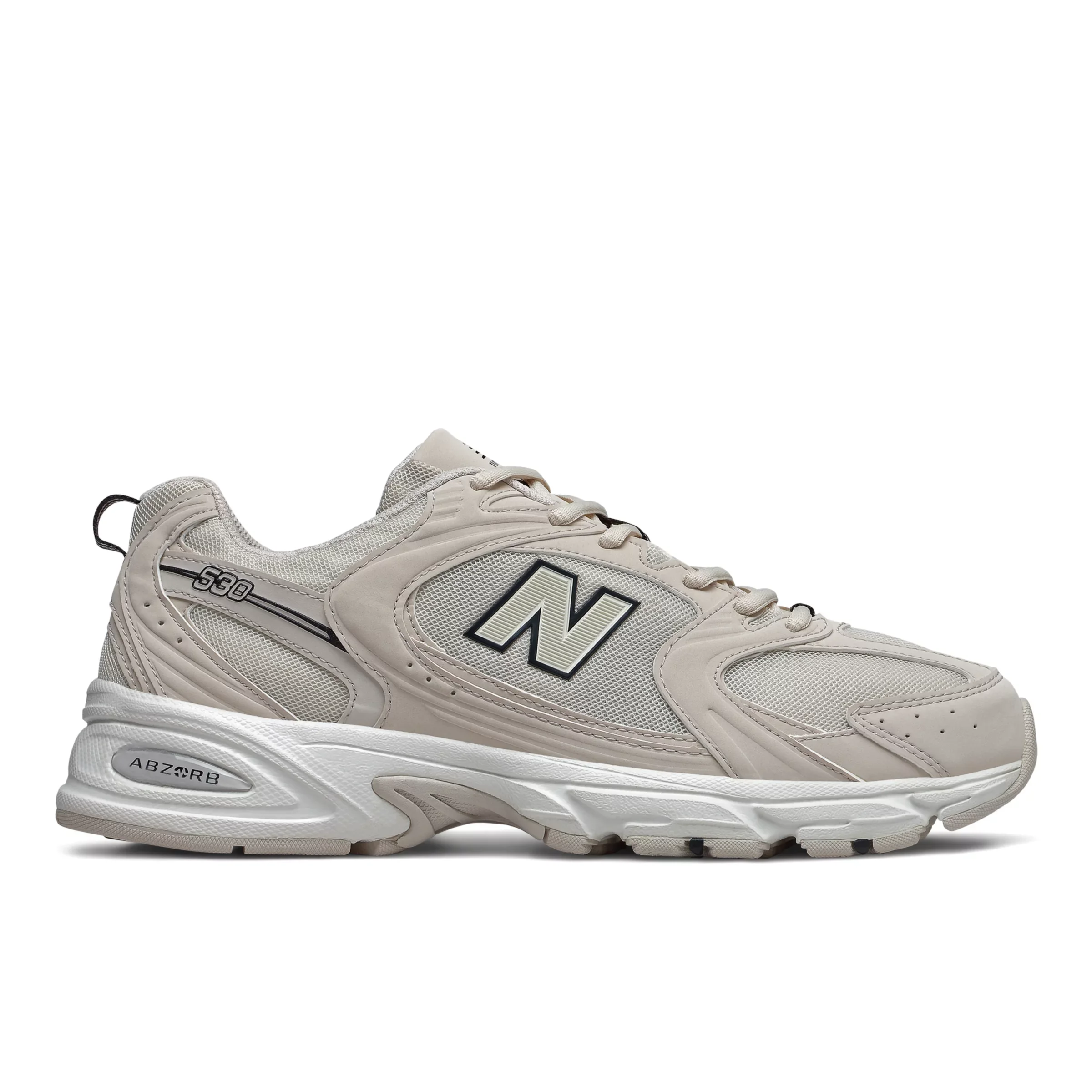 New Balance Unisex 530 Moonbeam/Sea Salt - Size 4.5