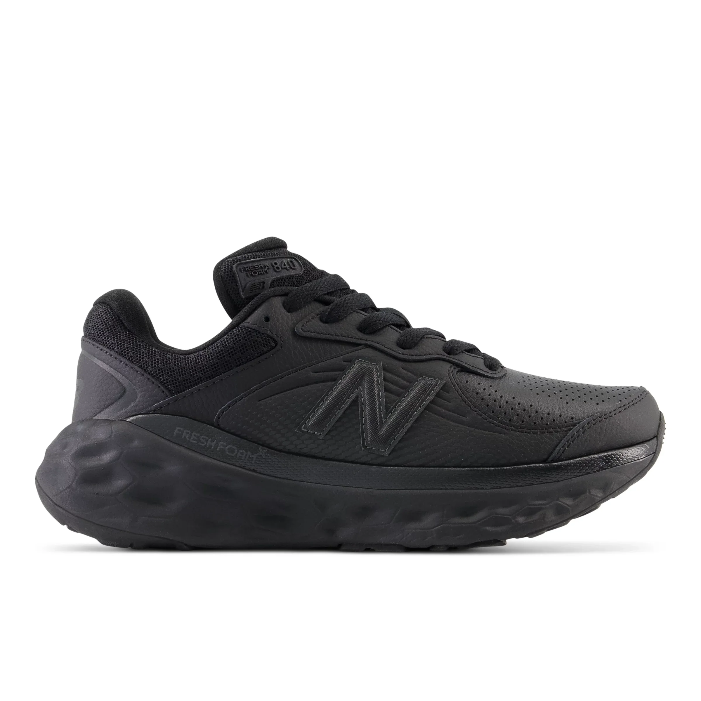 New Balance Women's Fresh Foam X 840F Slip Resistant Black/Blacktop - Size 11