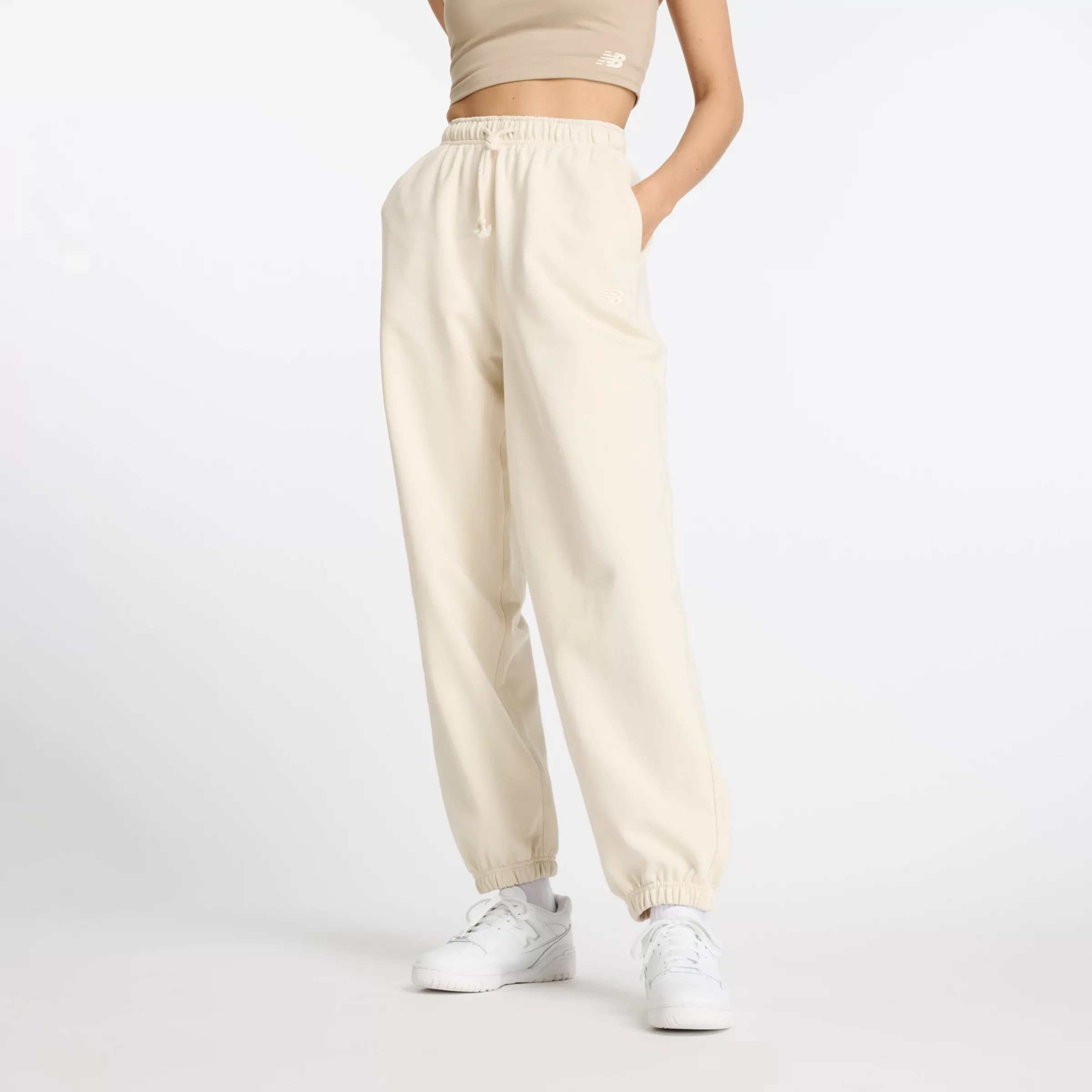 New Balance Women's Athletics French Terry Jogger Linen - Size S