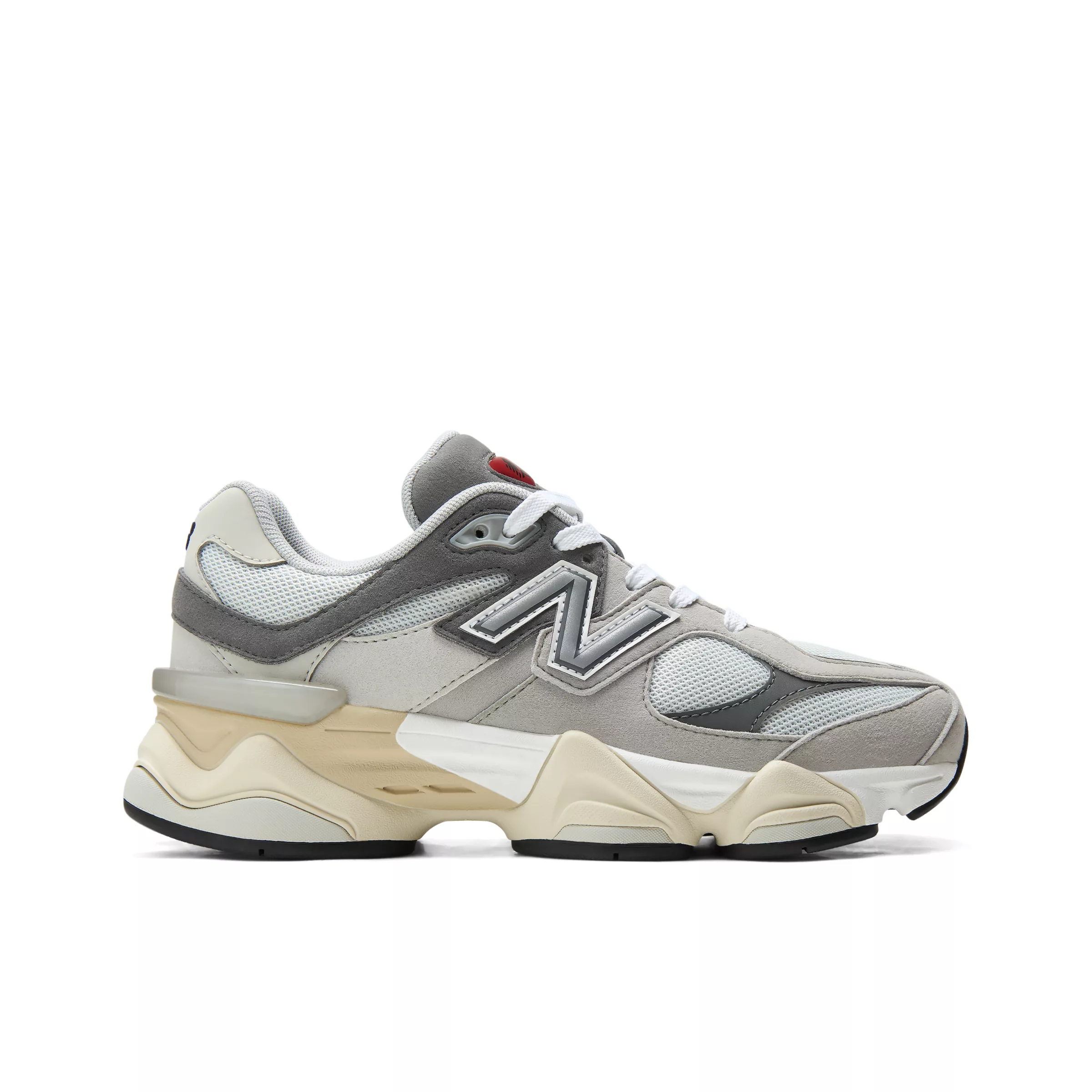 New Balance Kids' 9060 Lace Raincloud/Castlerock - Size 6