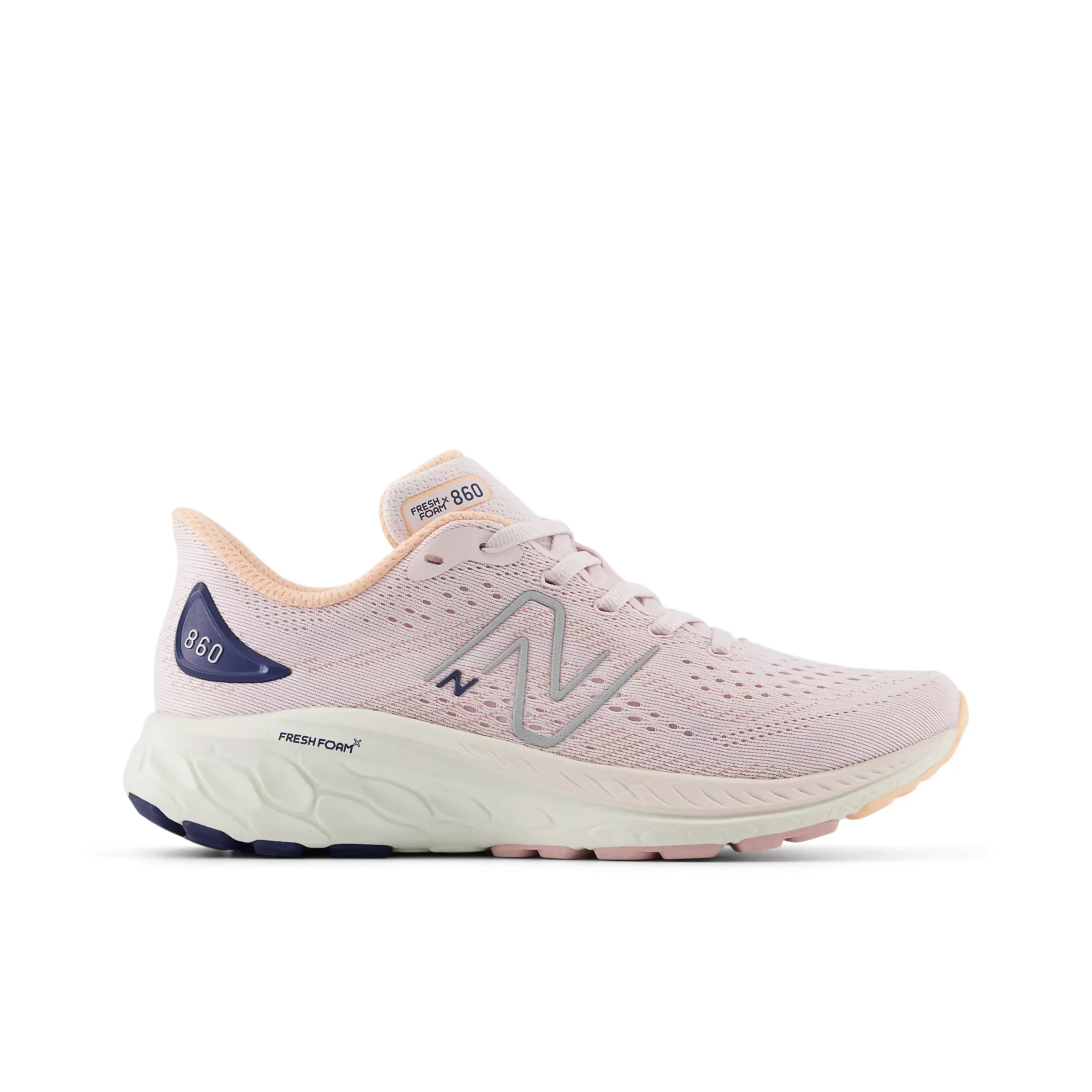 New Balance Kids' Fresh Foam X 860v13 Lace Pink Granite/Copper/Sea Salt/Nb Navy - Size 5