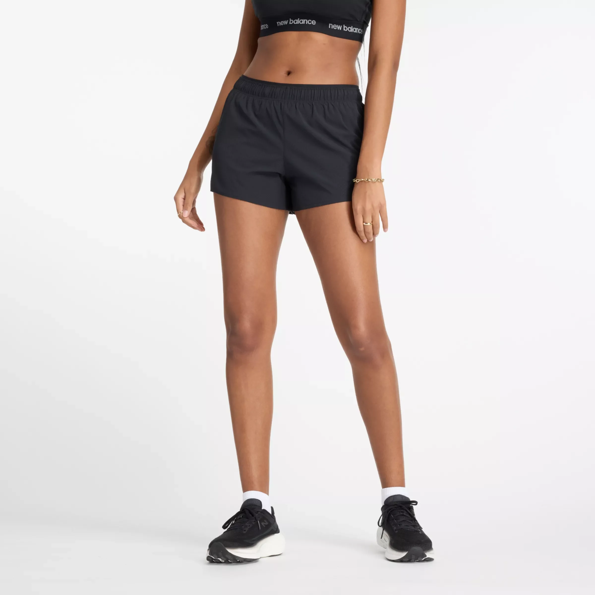 New Balance Women's RC Short 3" Black - Size 2XL