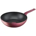 Tefal Daily Chef Red Non-stick Induction Wok 28cm