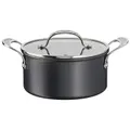Jamie Oliver by Tefal Cooks Classic Non-Stick Induction Hard Anodised Stewpot with lid 24cm/5L