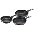 Tefal Unlimited Non-Stick Induction Triple Pack Cookware Set - Frypan 24, Frypan 28, Wokpan 28