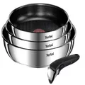 Tefal Ingenio Emotion Non-stick Stainless Steel Induction 4-piece Frypan Set