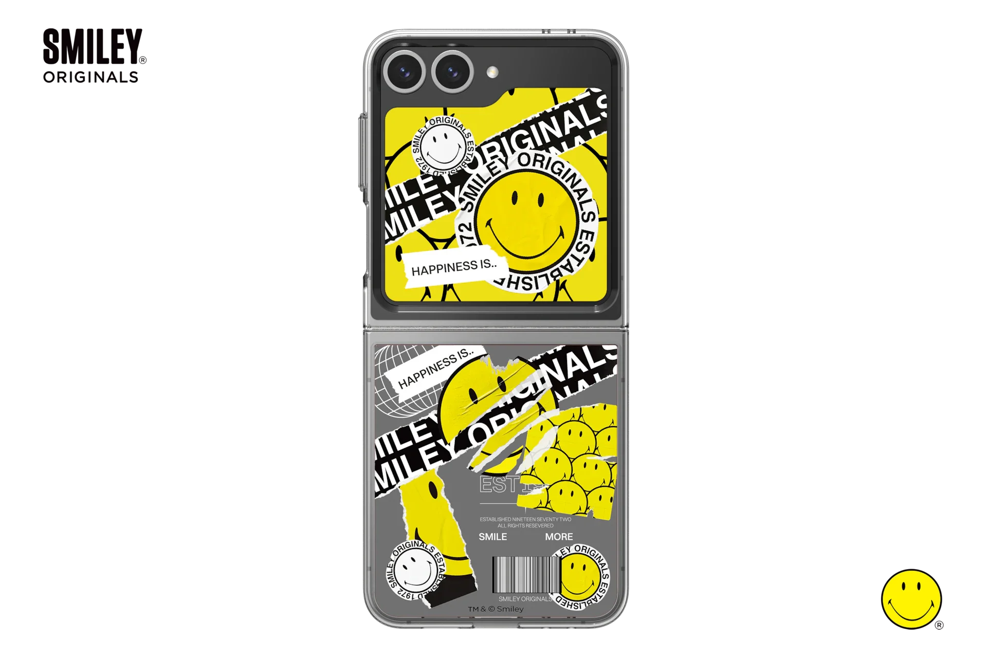 Smiley Flipsuit Card for Galaxy Z Flip6