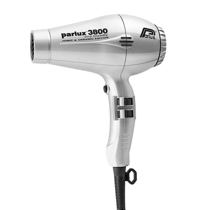 Parlux 3800 Ionic and Ceramic Hair Dryer - Silver