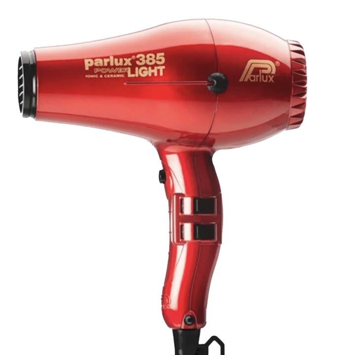 Parlux 385 Power Light Ceramic and Ionic Hair Dryer Red