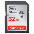 Sandisk Ultra 32gb Sd 80mb/S Memory Card