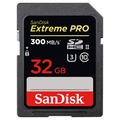 Sandisk Extreme Pro 32GB 300mb/s SDHC Memory Card