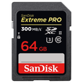 Sandisk Extreme Pro 64GB 300mb/s SDXC Memory Card
