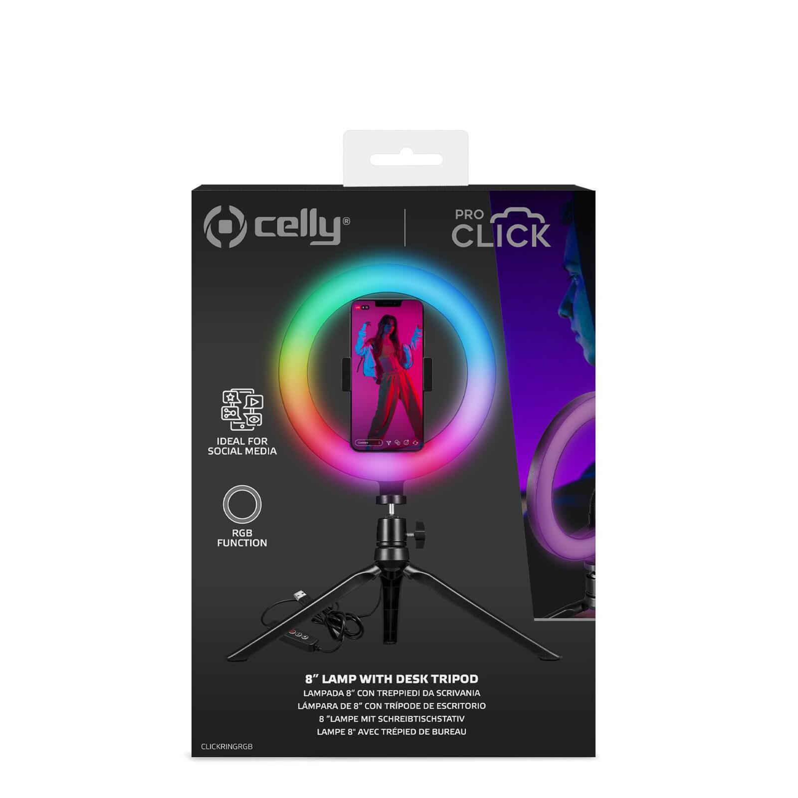 Celly RGB Ring Light