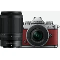 Nikon Z fc Crimson Red Twin Lens Kit 16-50mm + 50-250mm