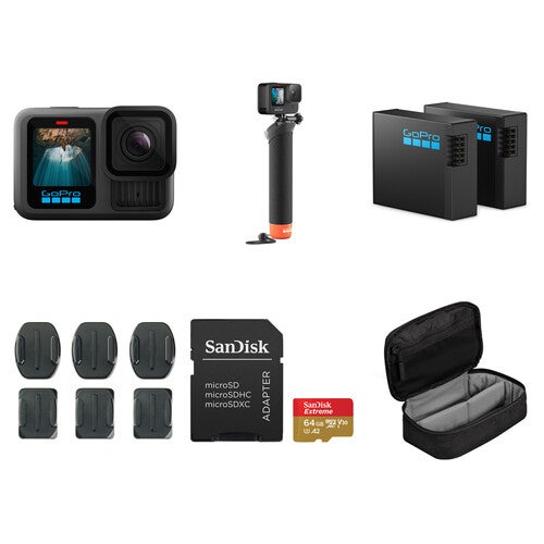 GoPro Hero 13 Black Accessory Bundle