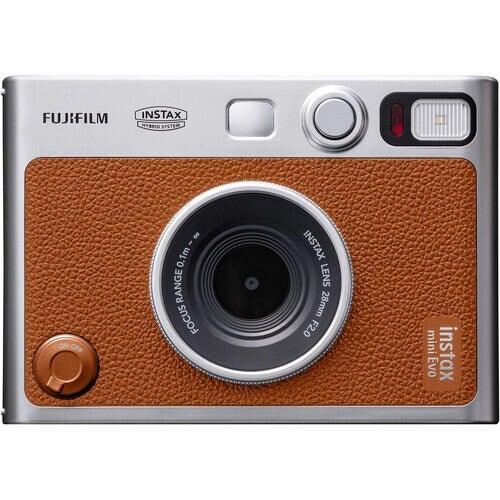 Fujifilm Instax Mini Evo Brown Instant Camera
