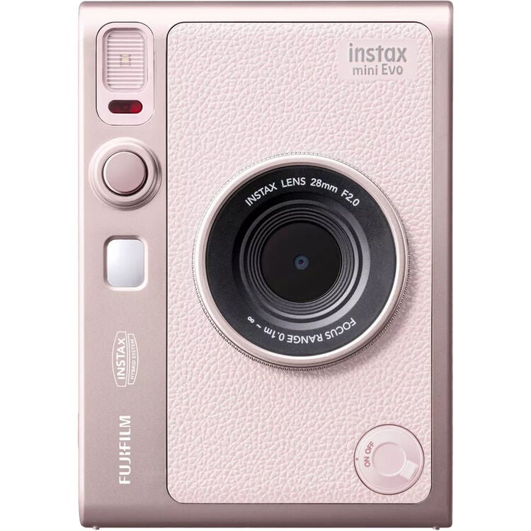 Fujifilm Instax Mini Evo Gentle Rose Instant Camera