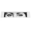 Fornasetti face print serving dishes (set of 3) - White