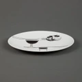 Fornasetti printed plate - White
