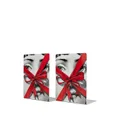 Fornasetti printed metal bookends - Red