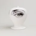 Fornasetti eye print vase - White