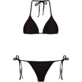 Brigitte 3 pieces bikini set - Black