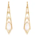 Stephen Webster Crystal Haze long diamond earrings - Metallic