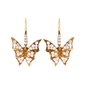 Stephen Webster diamond wing earrings - Metallic