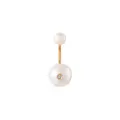 Delfina Delettrez 'Pearl Piercing' diamond earring - White