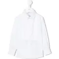 Dolce & Gabbana Kids cutaway collar shirt - White