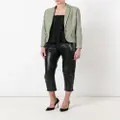 Christian Dior Pre-Owned 2000s snakeskin-effect jacket - Green