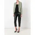 Christian Dior Pre-Owned 2000s snakeskin-effect jacket - Green
