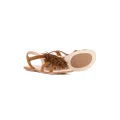 Aquazzura Mini fringe detail sandals - Brown