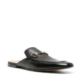 Gucci Horsebit leather slippers - Black