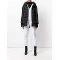 Herno padded zip-up hooded coat - Black